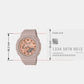 G-Shock Women Quartz Rose Gold Dial Analog-Digital Resin Watch G1460