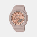 G-Shock Women Quartz Pink Dial Analog-Digital Resin Watch G1460