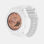 G-Shock Women Quartz Rose Gold Dial Analog-Digital Resin Watch G1461