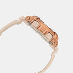 G-Shock Women Quartz Rose Gold Dial Analog-Digital Resin Watch G1462