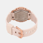 G-Shock Women Quartz Rose Gold Dial Analog-Digital Resin Watch G1463