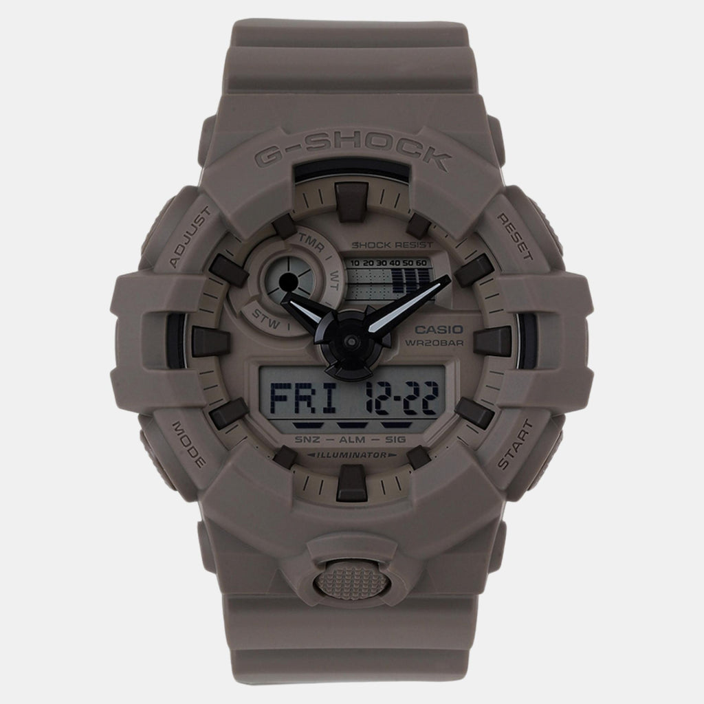 G-Shock Men Quartz Brown Dial Analog-Digital Resin Watch G1466