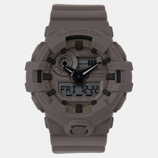G-Shock Men Quartz Brown Dial Analog-Digital Resin Watch G1466