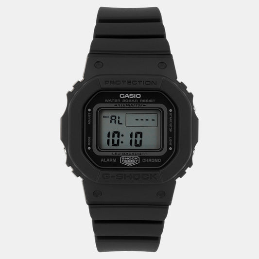 G-Shock Women Quartz Black Dial Digital Resin Watch G1468