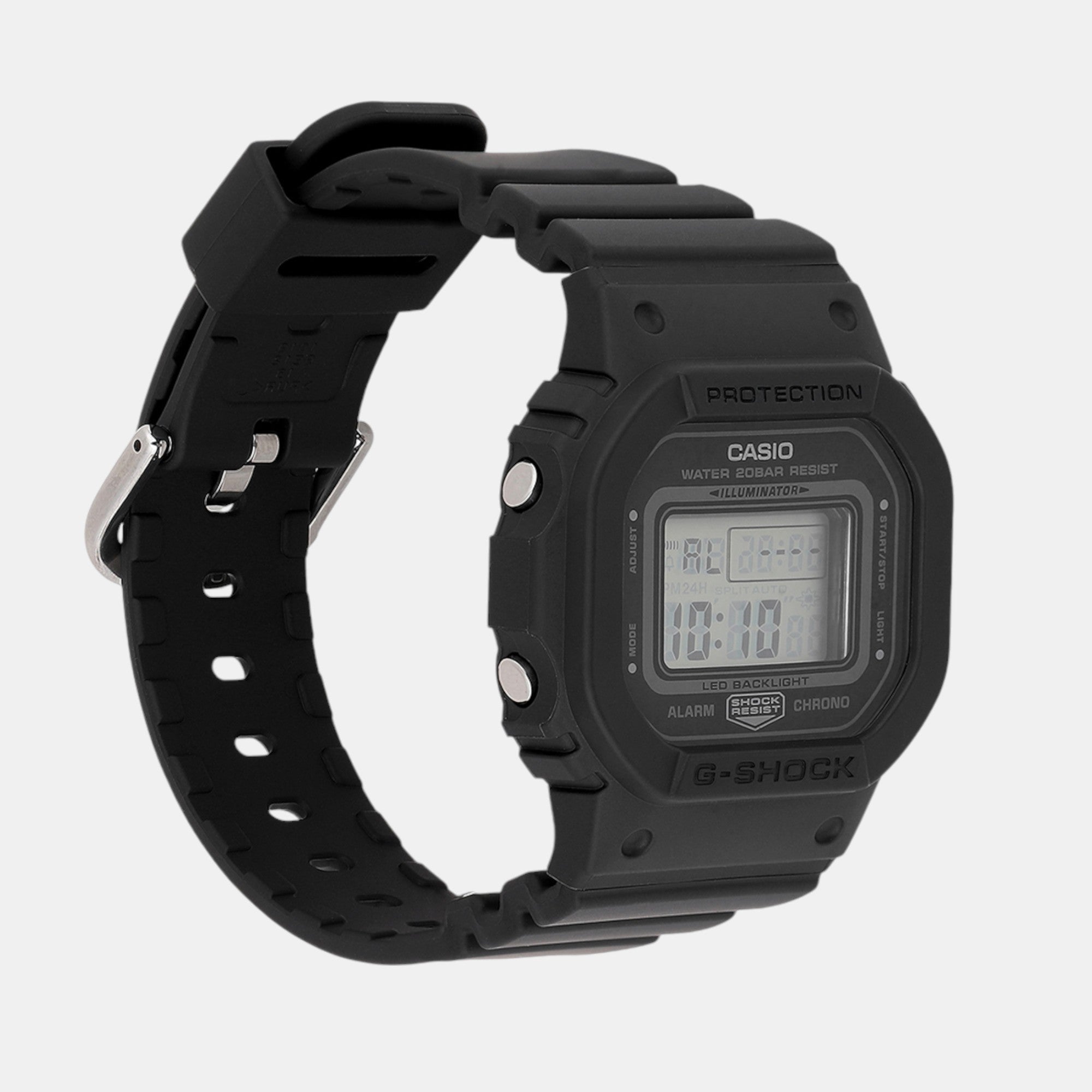 G-Shock Women Quartz Black Dial Digital Resin Watch G1468