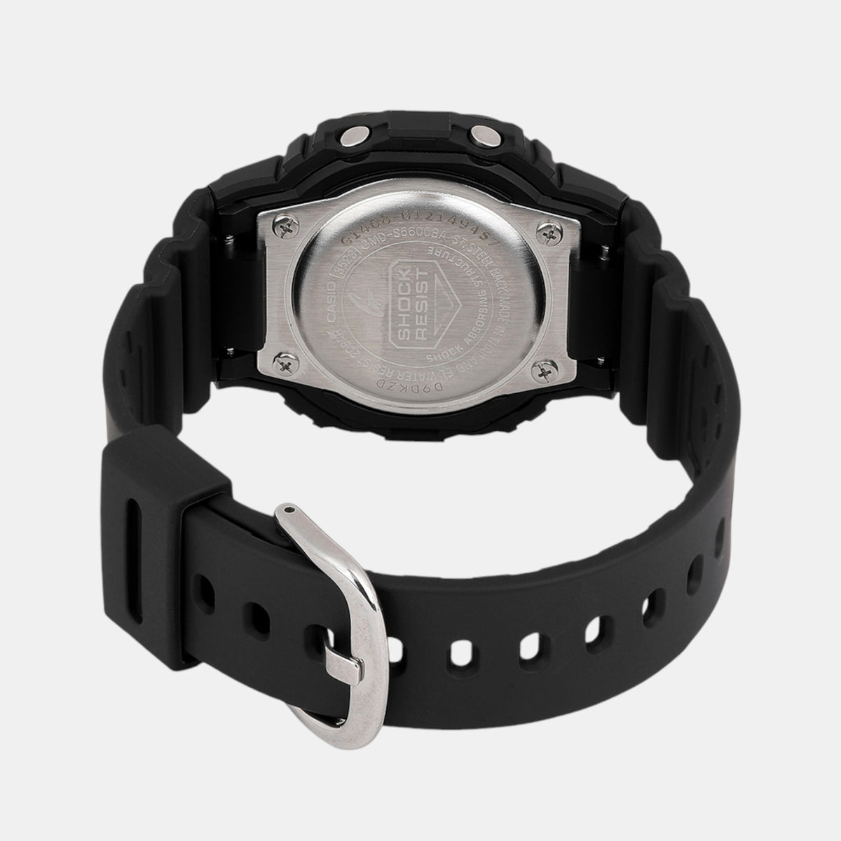 G-Shock Women Quartz Black Dial Digital Resin Watch G1468