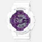 G-Shock Men Quartz Purple Dial Analog-Digital Resin Watch G1469