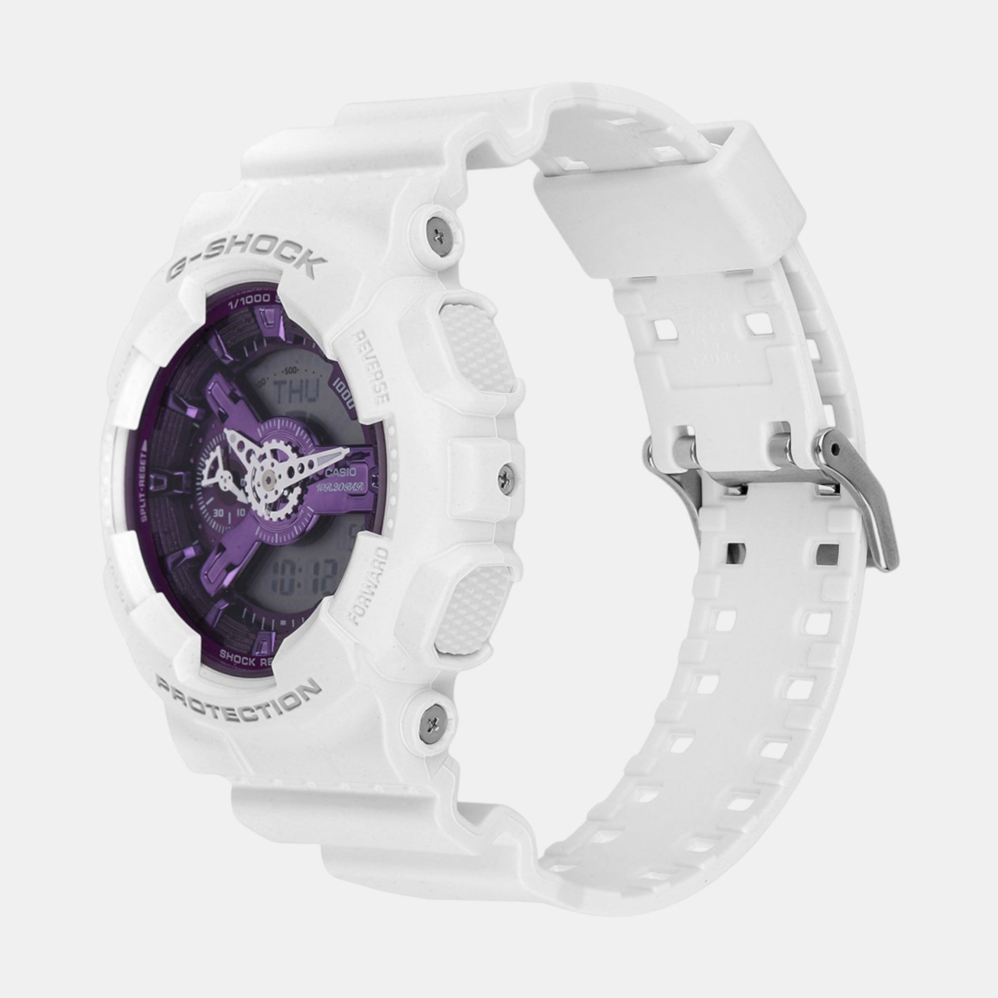 G-Shock Men Quartz Purple Dial Analog-Digital Resin Watch G1469