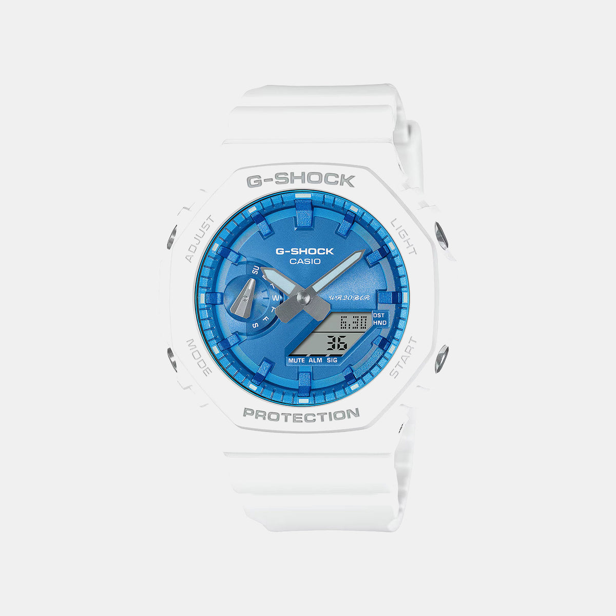 G-Shock Men Quartz Blue Dial Analog-Digital Resin Watch G1470