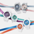 G-Shock Men Quartz Blue Dial Analog-Digital Resin Watch G1470