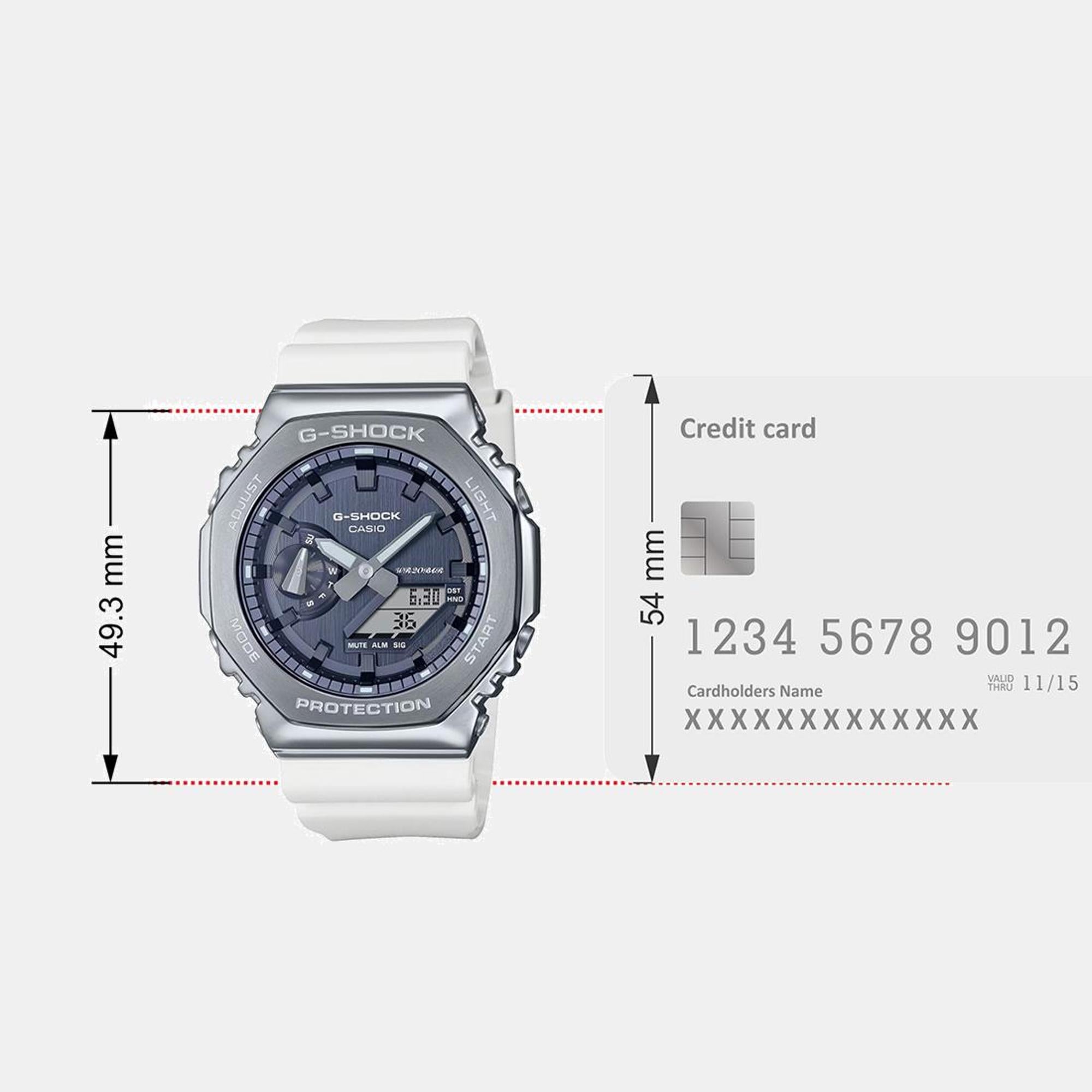 G-Shock Men Quartz Blue Dial Analog-Digital Resin Watch G1471