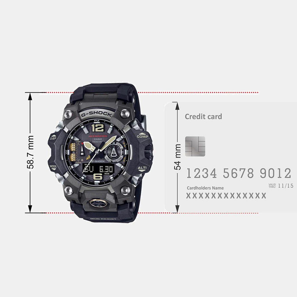 G-Shock Men Quartz Black Dial Analog-Digital Resin Watch G1473