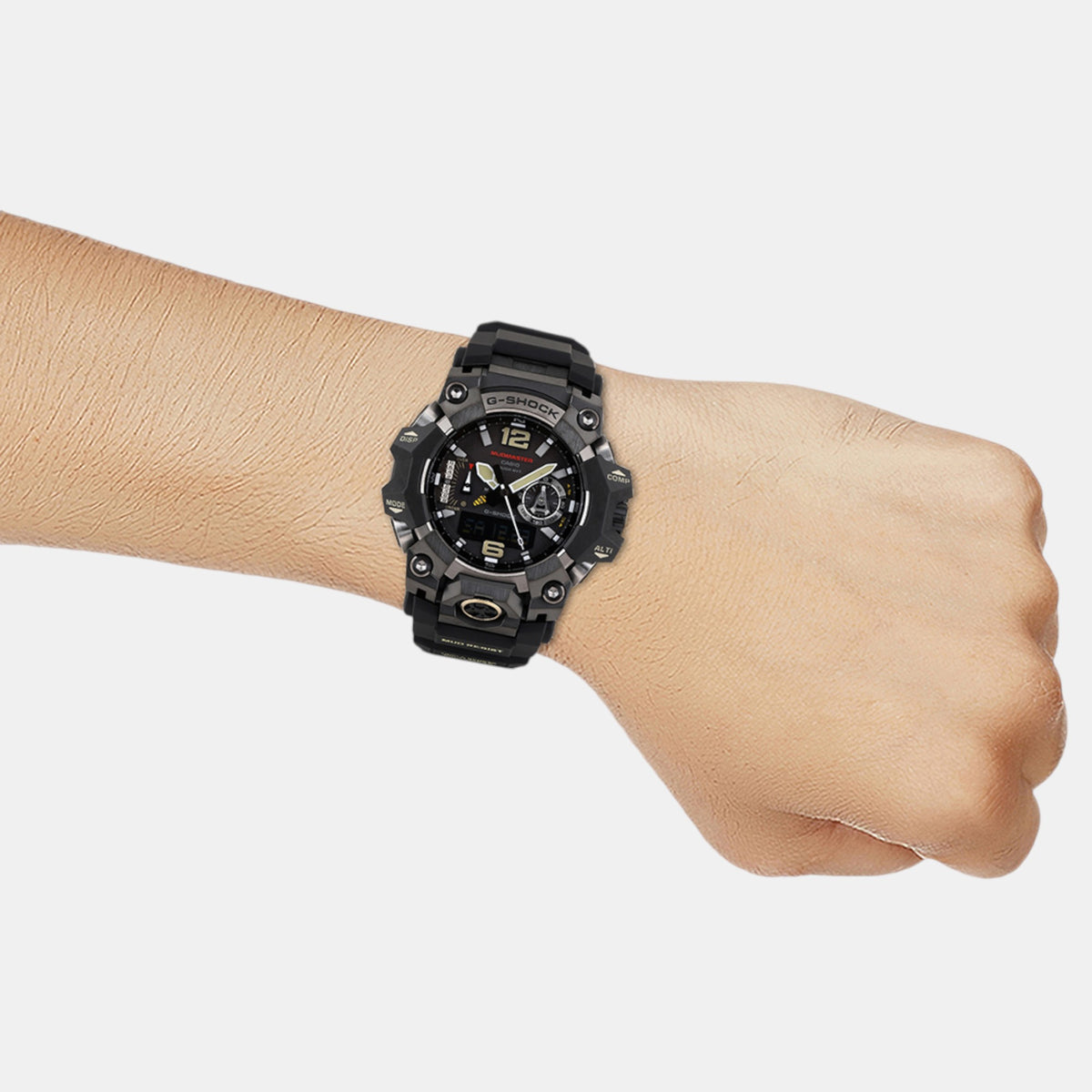 G-Shock Men Solar Black Dial Analog-Digital Resin Watch G1473