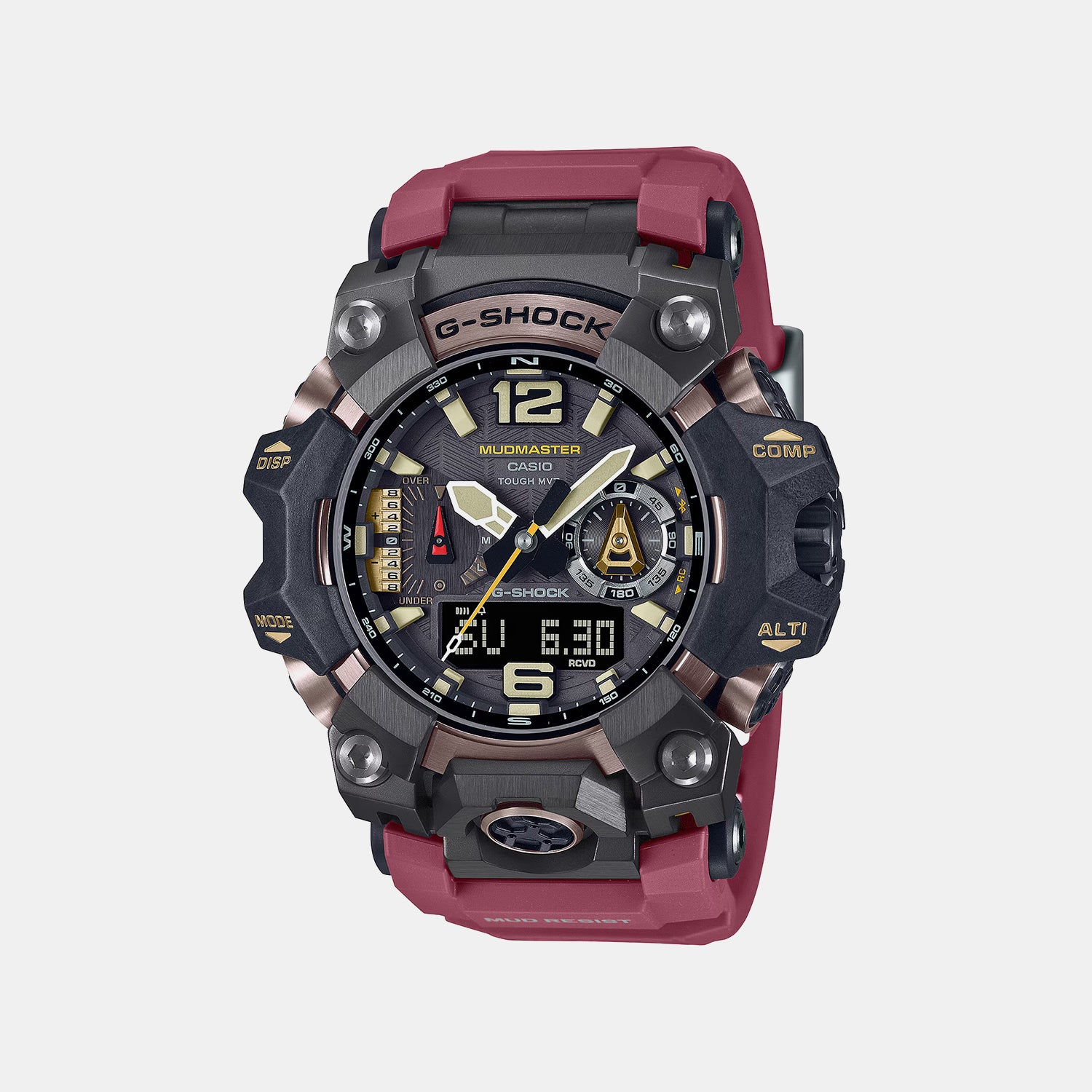 G-Shock Men Quartz Black Dial Analog-Digital Resin Watch G1474