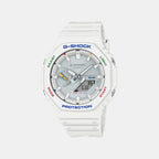 G-Shock Men Quartz White Dial Analog-Digital Resin Watch G1475