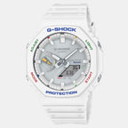 G-Shock Men Quartz White Dial Analog-Digital Resin Watch G1475