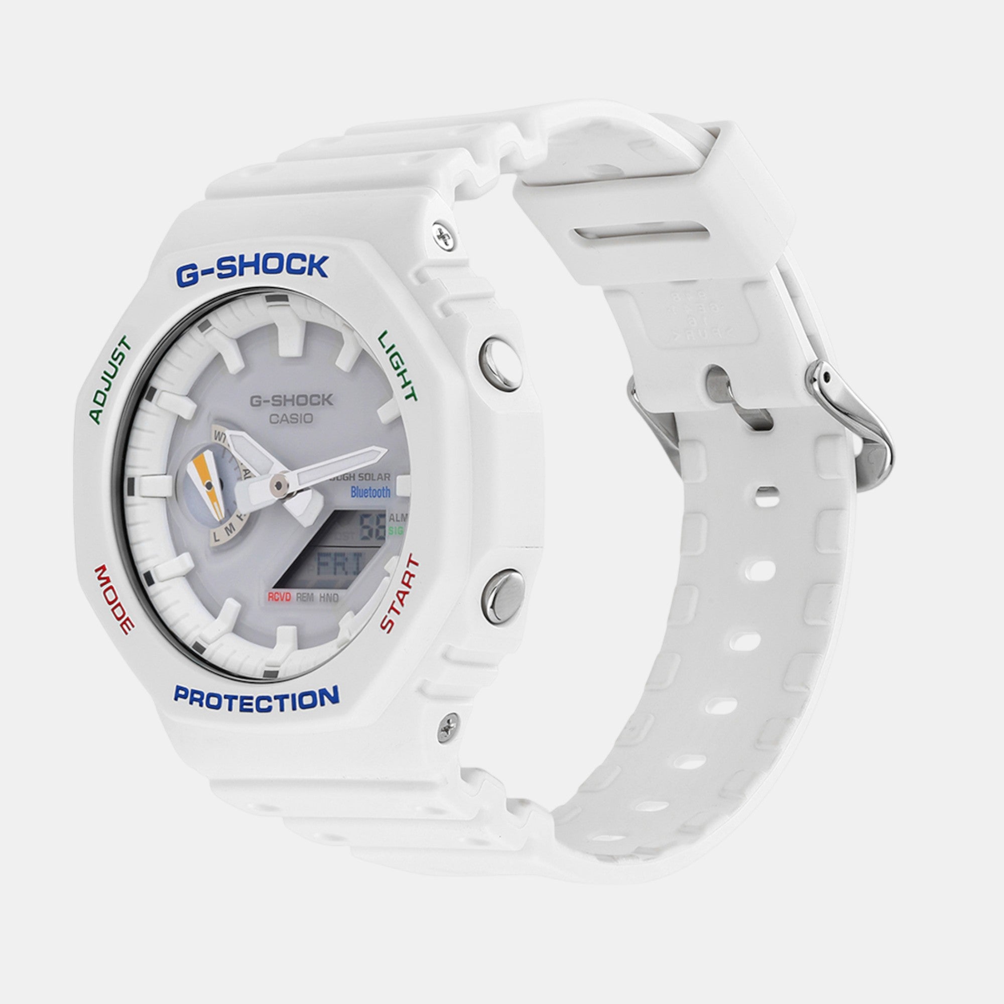 G-Shock Men Quartz White Dial Analog-Digital Resin Watch G1475