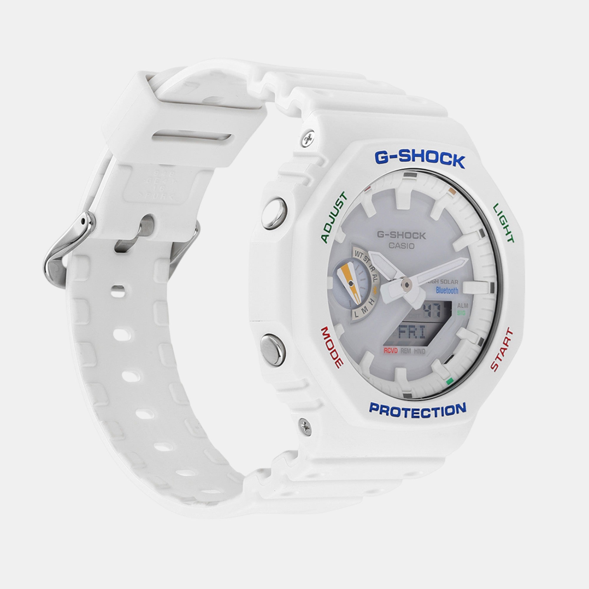 G-Shock Men Quartz White Dial Analog-Digital Resin Watch G1475