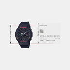 G-Shock Men Quartz Black Dial Analog-Digital Resin Watch G1476