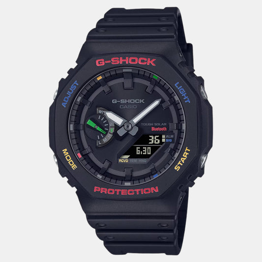 G-Shock Men Quartz Black Dial Analog-Digital Resin Watch G1476