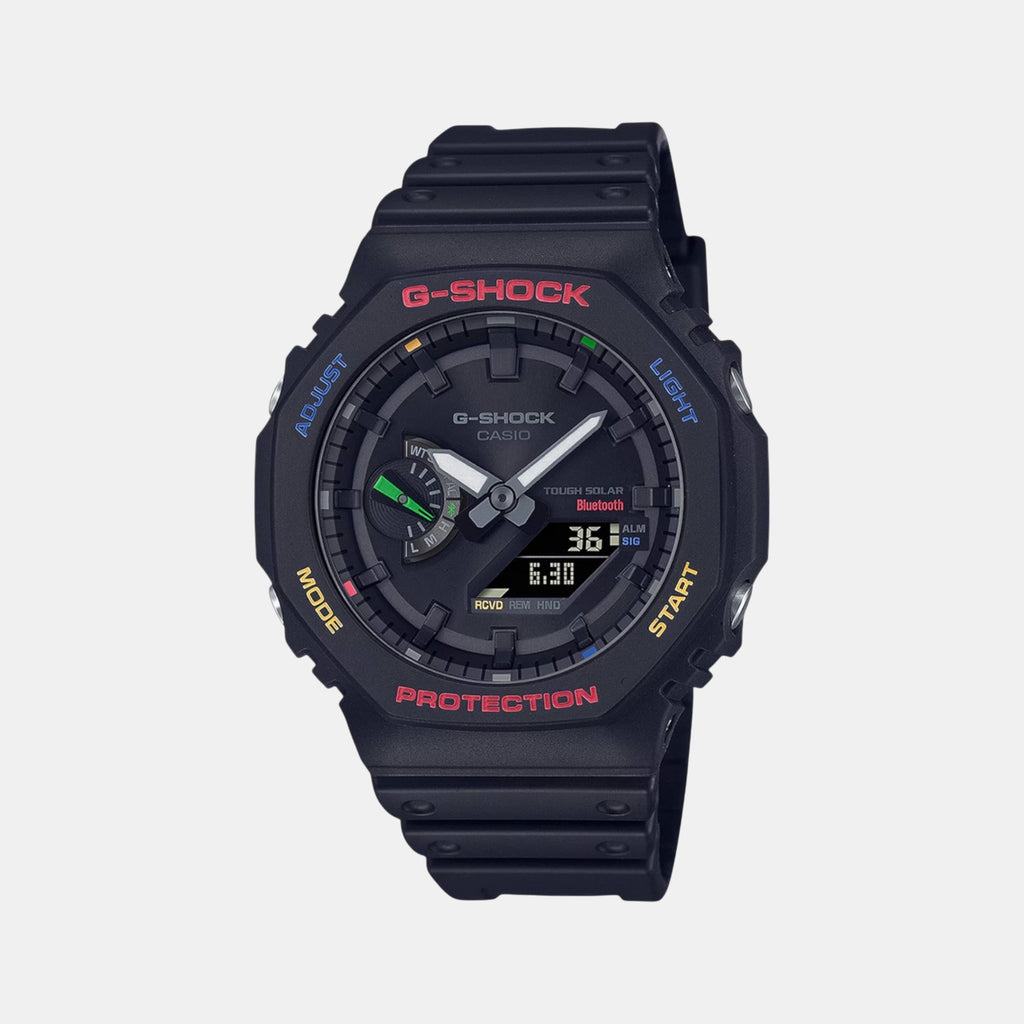 G-Shock Men Quartz Black Dial Analog-Digital Resin Watch G1476