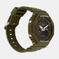 G-Shock Men Quartz Green Dial Analog-Digital Resin Watch G1477