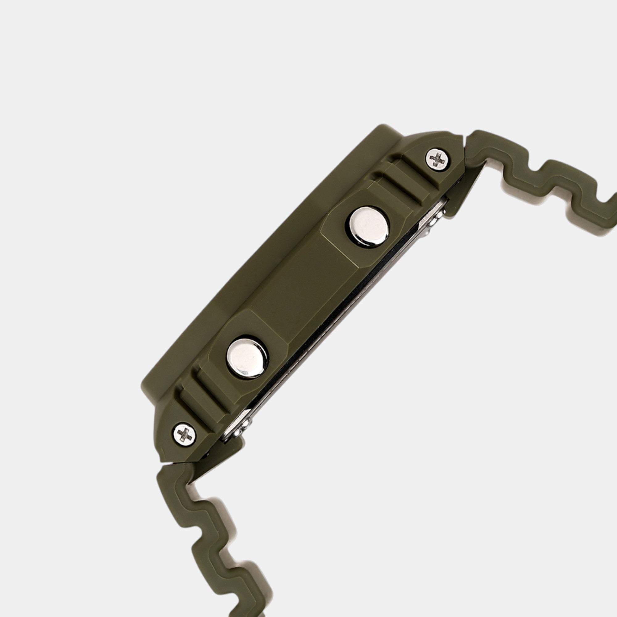 G-Shock Men Quartz Green Dial Analog-Digital Resin Watch G1477