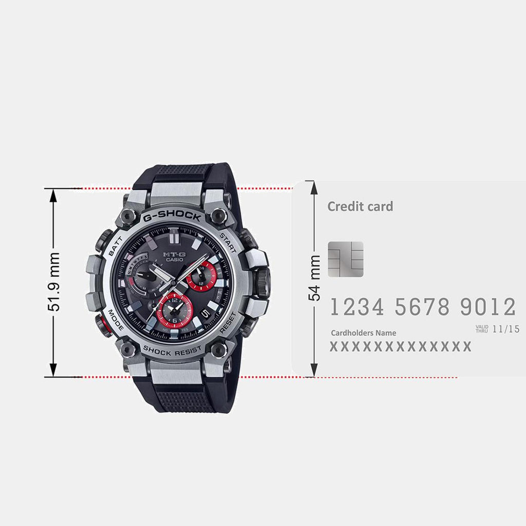 G-Shock Men Quartz Black Dial Chronograph Resin Watch G1480