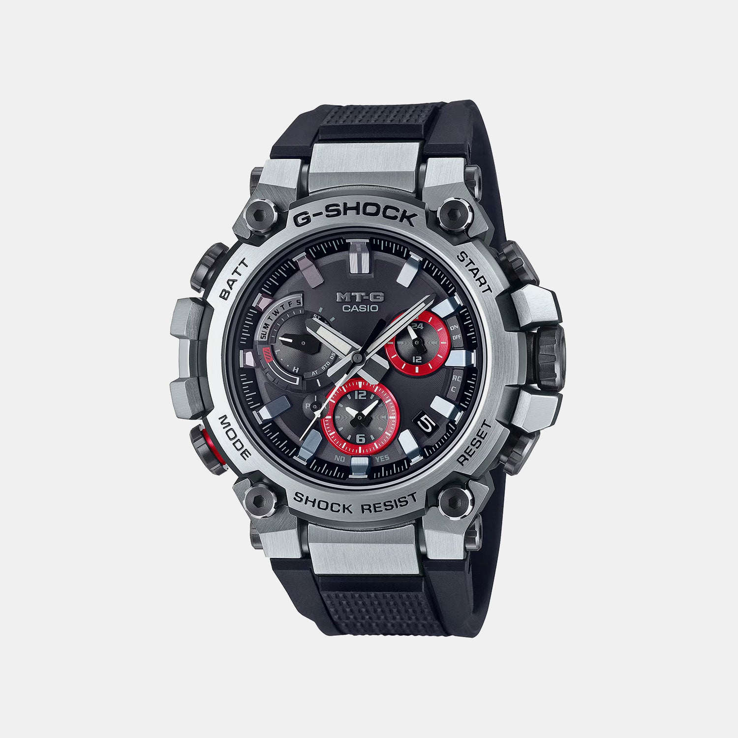 G-Shock Men Quartz Black Dial Chronograph Resin Watch G1480
