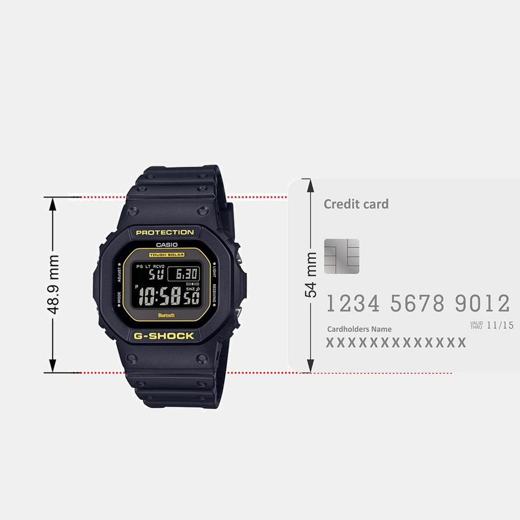 G-Shock Men Quartz Black Dial Digital Resin Watch G1483