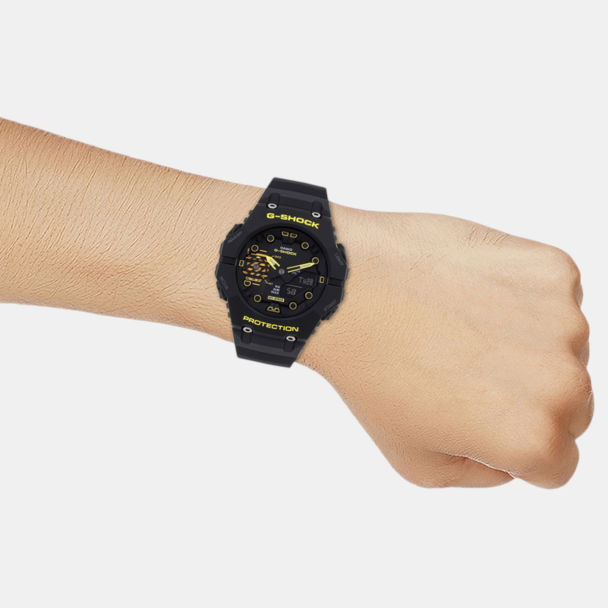 G-Shock Men Quartz Black Dial Analog-Digital Resin Watch G1485