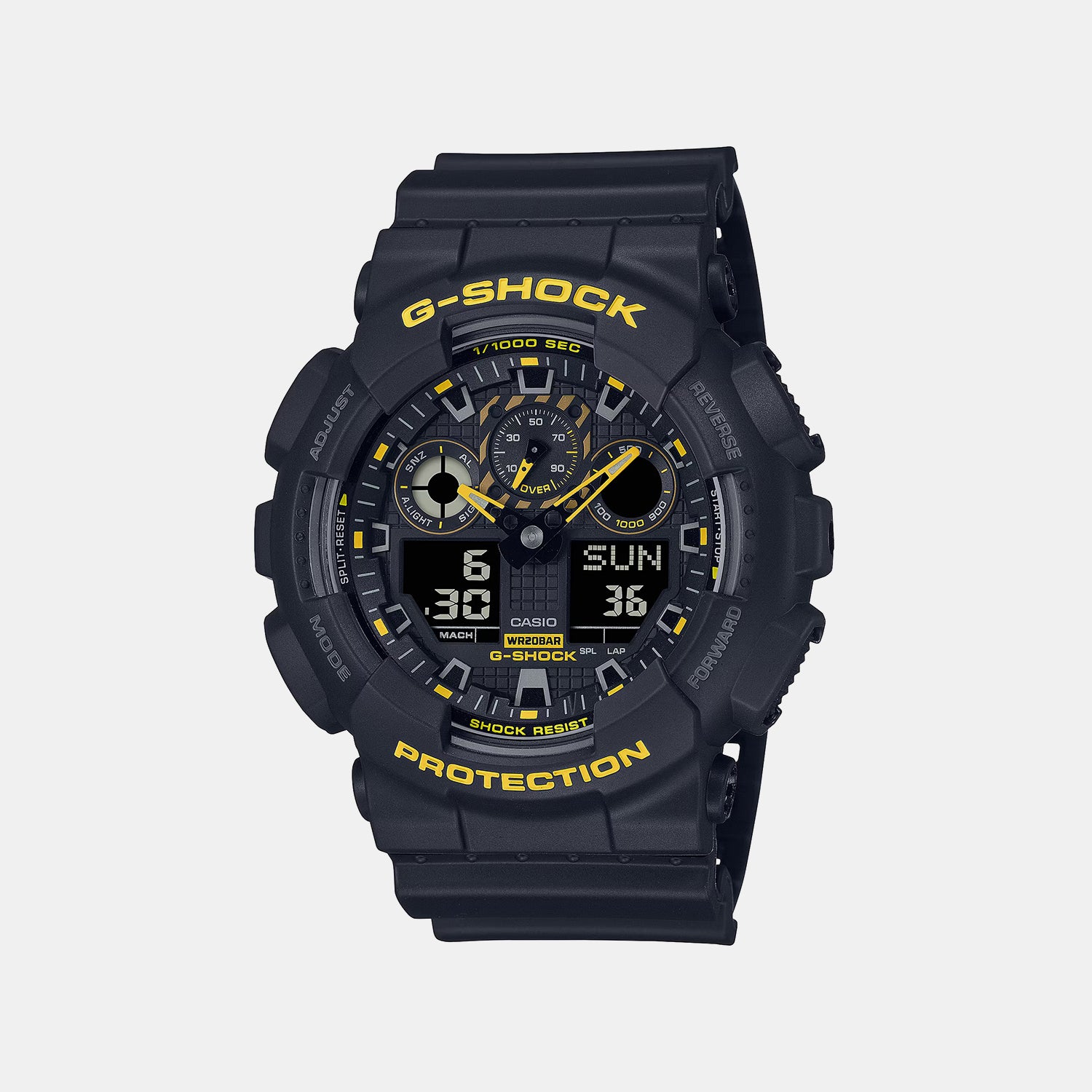 G-Shock Men Quartz Black Dial Analog-Digital Resin Watch G1486