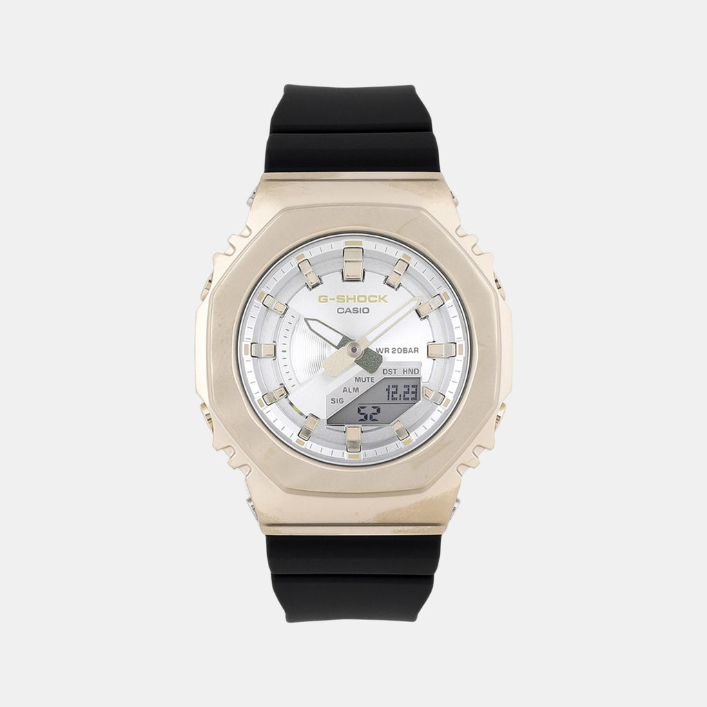 G-Shock Women Quartz Gold Dial Analog-Digital Resin Watch G1488