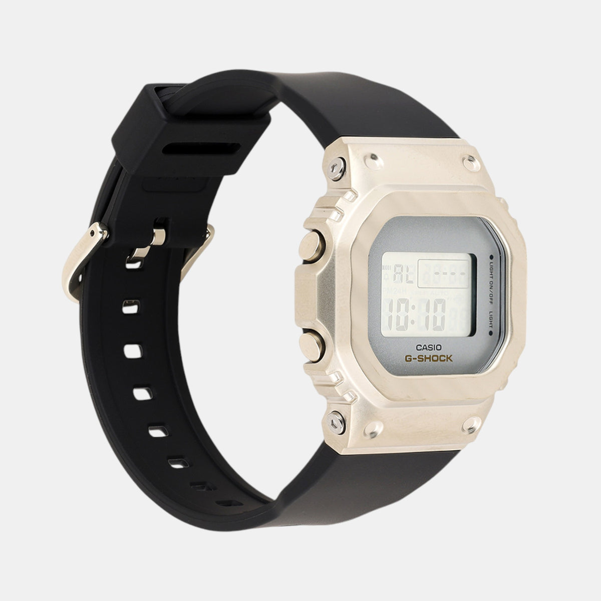 G-Shock Women Quartz Gold Dial Digital Resin Watch G1489