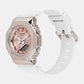 G-Shock Women Quartz Rose Gold Dial Analog-Digital Resin Watch G1490