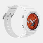 G-Shock Women Quartz Orange Dial Analog-Digital Resin Watch G1491