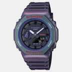 G-Shock Men Quartz Black Dial Analog-Digital Resin Watch G1496
