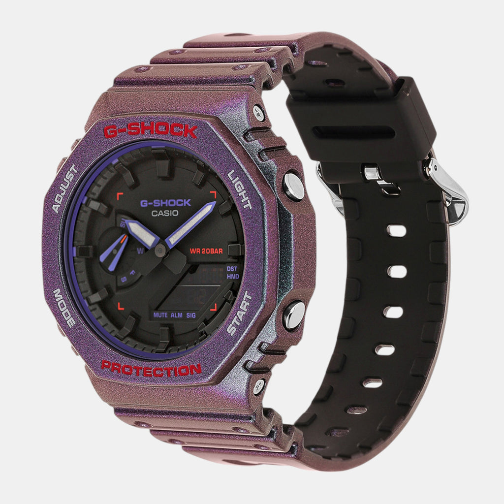 G-Shock Men Quartz Black Dial Analog-Digital Resin Watch G1496