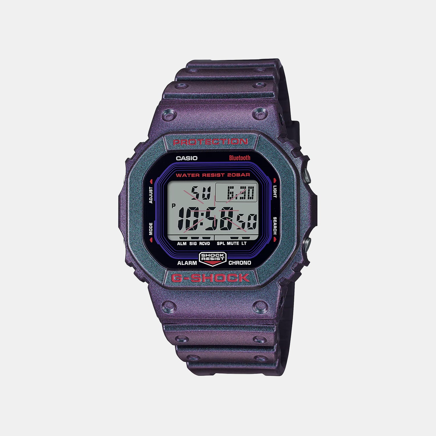 G-Shock Men Quartz Black Dial Digital Resin Watch G1497