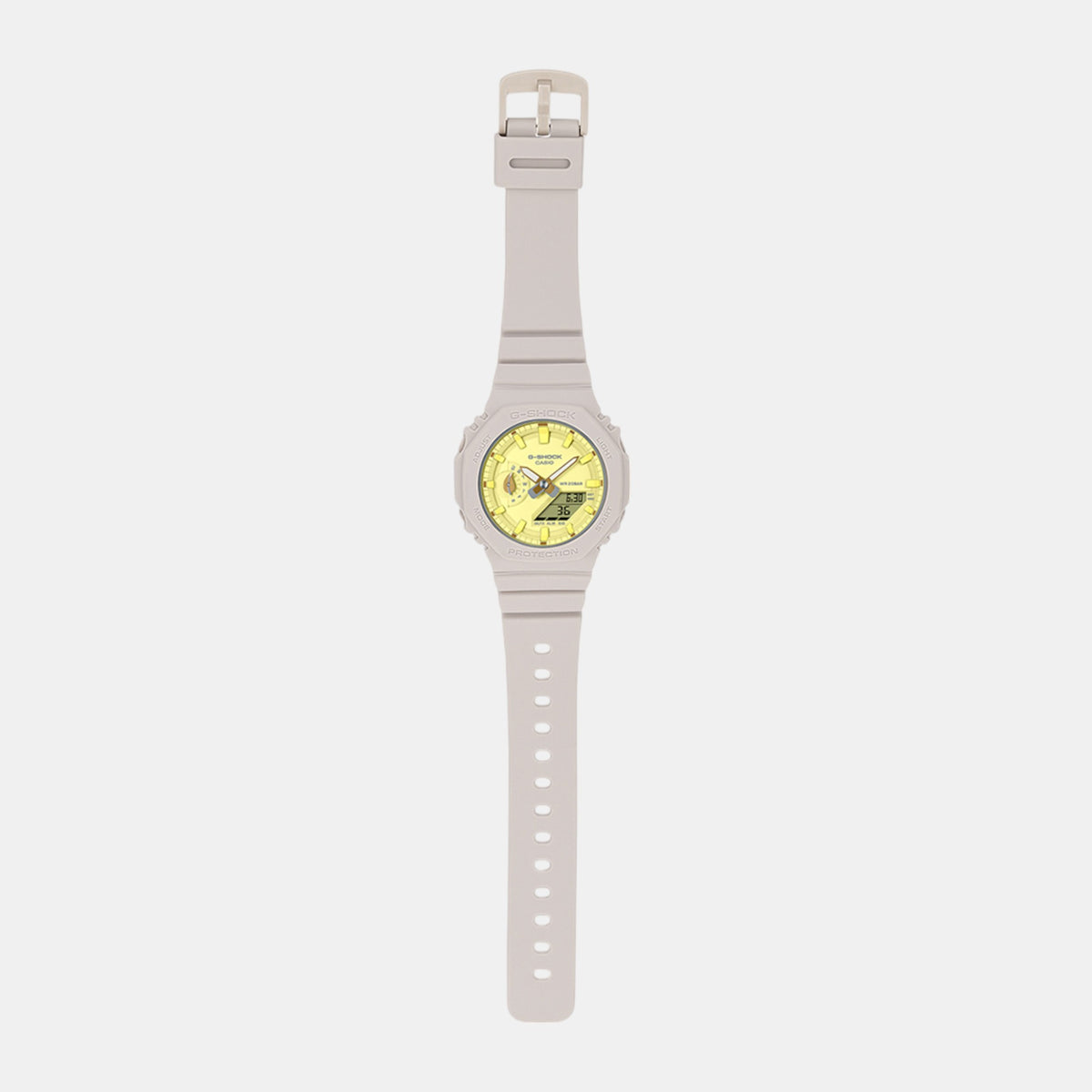 G-Shock Women Quartz Yellow Dial Analog-Digital Resin Watch G1499