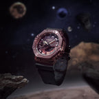 G-Shock Men Quartz Purple Dial Analog-Digital Resin Watch G1503