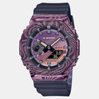 G-Shock Men Quartz Purple Dial Analog-Digital Resin Watch G1503