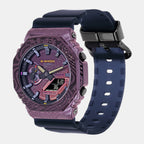 G-Shock Men Quartz Purple Dial Analog-Digital Resin Watch G1503