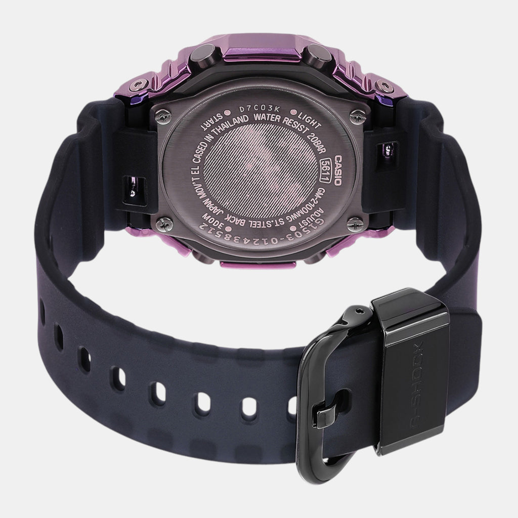 G-Shock Men Quartz Purple Dial Analog-Digital Resin Watch G1503