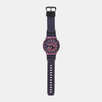 G-Shock Men Quartz Purple Dial Analog-Digital Resin Watch G1503