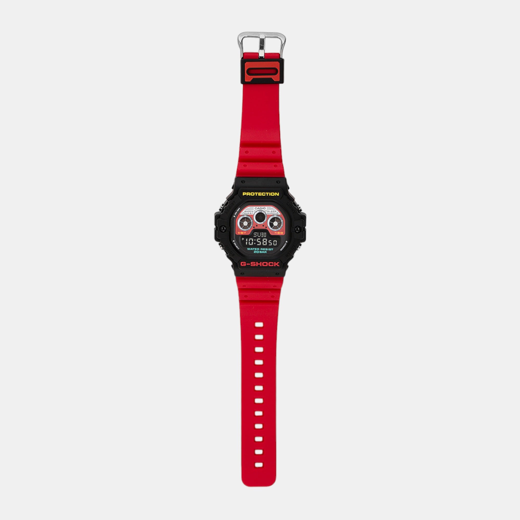 G-Shock Men Quartz Two Tone Dial Digital Resin Watch G1508