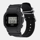 G-Shock Men Quartz Black Dial Digital Fabric Watch G1512