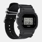G-Shock Men Quartz Black Dial Digital Fabric Watch G1512