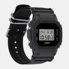G-Shock Men Quartz Black Dial Digital Fabric Watch G1512