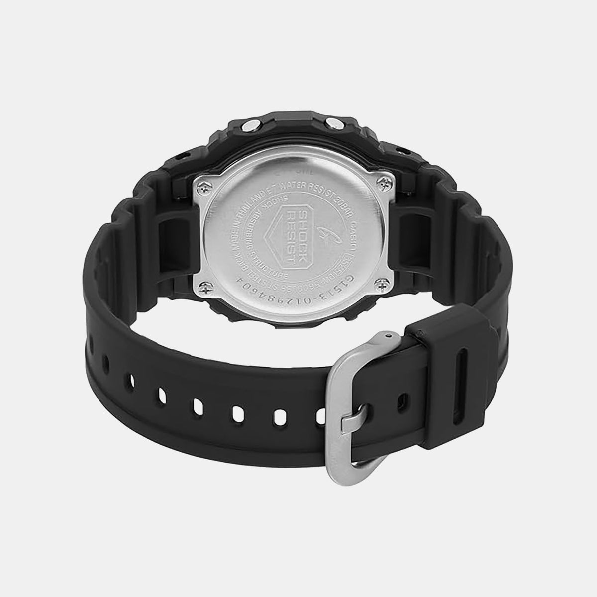 G-Shock Men Quartz Black Dial Digital Resin Watch G1513